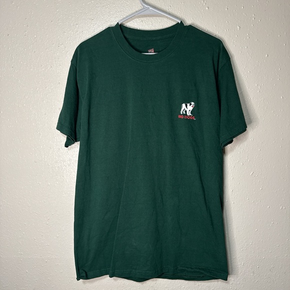 Big Dogs Dark Green Short Sleeve Tee - Picture 1 of 4